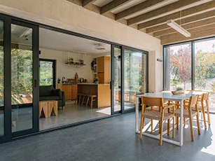 Aluminum Lift And Slide Door