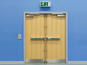 Hollow Metal Exit Door