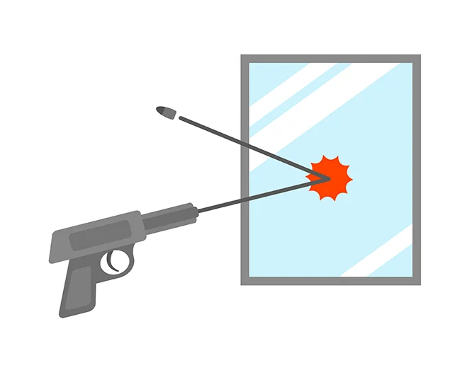 Security Glass Bullet Proof