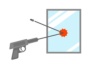 Security Glass Bullet Proof