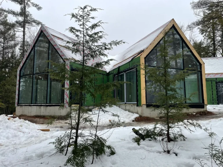 Ultra Modern House Aluminum Curtain Wall